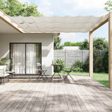 Vidaxl luifel vertical 100x1000 cm tissu oxford blanc