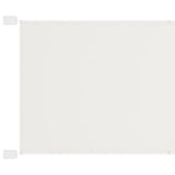 Vidaxl luifel vertical 140x270 cm tissu oxford blanc
