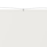 Vidaxl luifel vertical 140x270 cm tissu oxford blanc