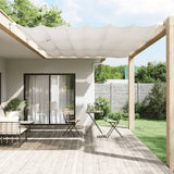 Vidaxl luifel vertical 140x270 cm tissu oxford blanc