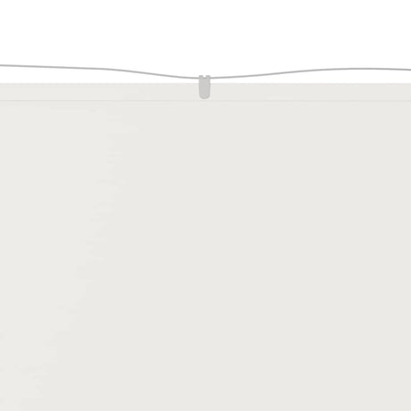 Vidaxl luifel vertical 140x800 cm tissu oxford blanc