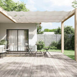 Vidaxl luifel vertical 140x800 cm tissu oxford blanc