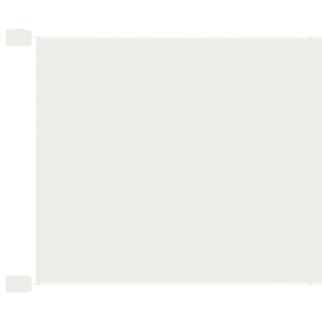 Vidaxl luifel vertical 180x1000 cm tissu oxford blanc