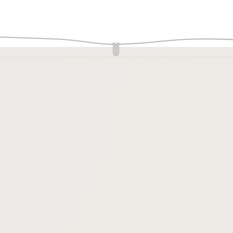 Vidaxl luifel vertical 180x1000 cm tissu oxford blanc