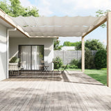 Vidaxl luifel vertical 250x360 cm tissu oxford blanc