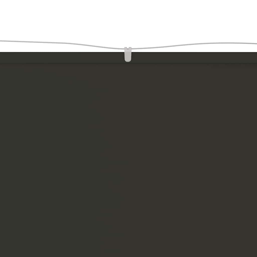 Vidaxl Luifel Vertical 60x800 cm Oxford Fabric Anthracite -Colored