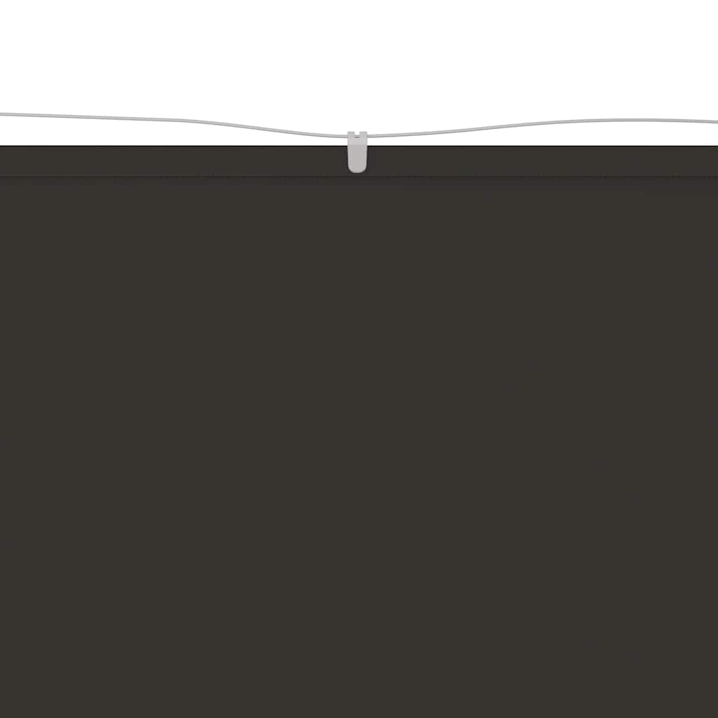 Vidaxl Luifel Vertical 60x1000 cm Oxford Fabric Anthracite -Colored