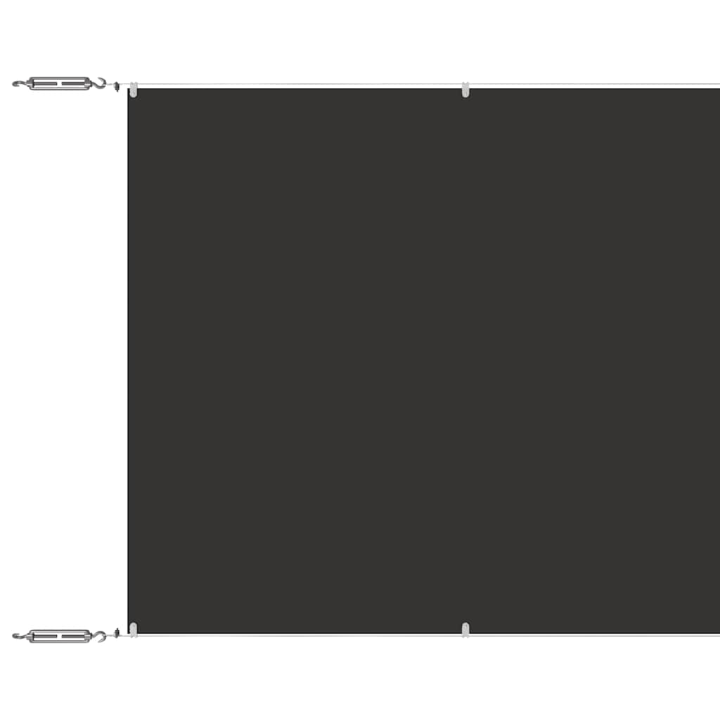 Vidaxl Luifel Vertical 100x800 cm Oxford Fabric Anthracite -Colored