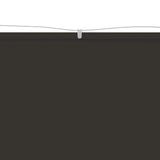 Vidaxl Luifel Vertical 100x1200 cm Oxford Fabric Anthracite -Colored
