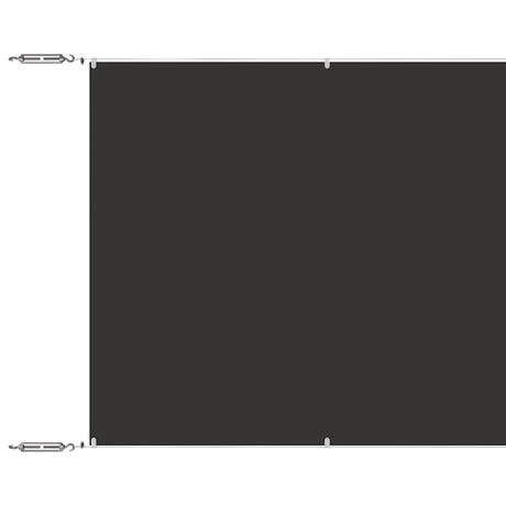 Vidaxl Luifel Vertical 140x600 cm Oxford Fabric Anthracite -Colored