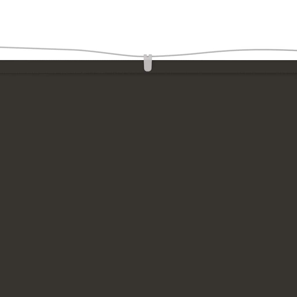 Vidaxl Luifel Vertical 140x600 cm Oxford Fabric Anthracite -Colored