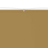 Vidaxl luifel pionowy 60x420 cm Oxford Tabil Beige