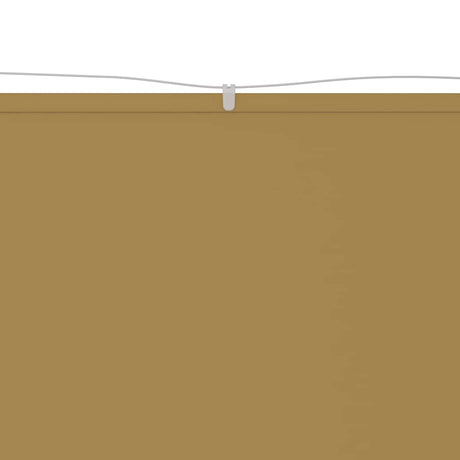 Vidaxl Luifel Vertical 60x600 cm Oxford Fabric Beige