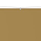 Vidaxl luifel vertical 60x800 cm tissu oxford beige