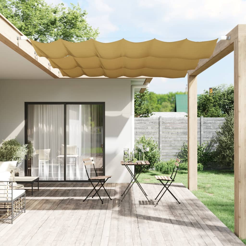 Vidaxl Luifel Vertical 100x270 cm Oxford Fabric Beige