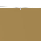 Vidaxl Luifel Vertical 100x1200 cm Oxford Fabric Beige