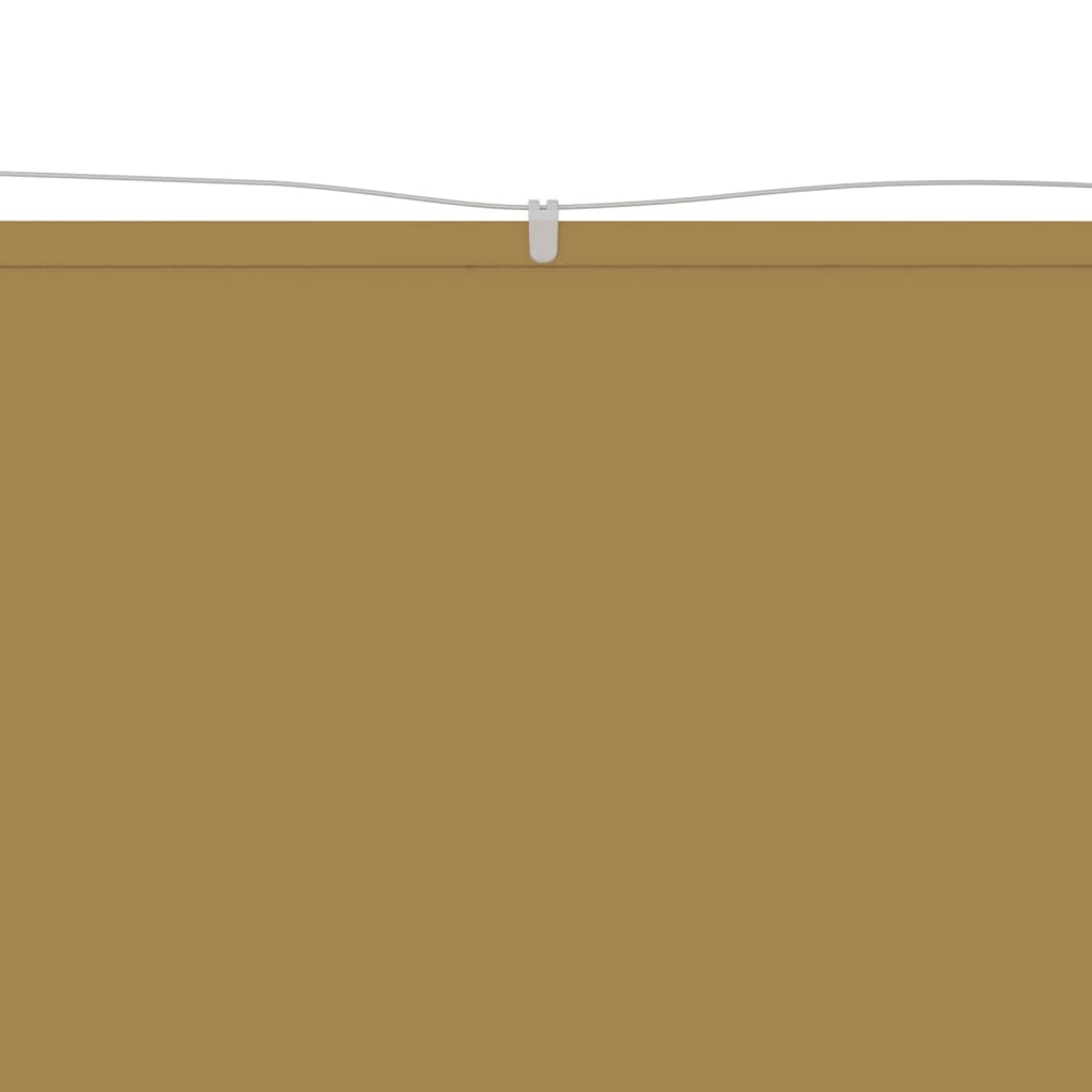 Vidaxl Luifel Vertical 140x420 cm Oxford Fabric Beige