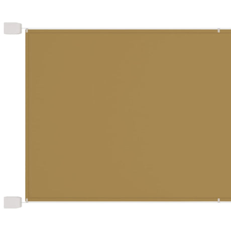 Vidaxl Luifel Vertical 180x1000 cm Oxford Fabric Beige