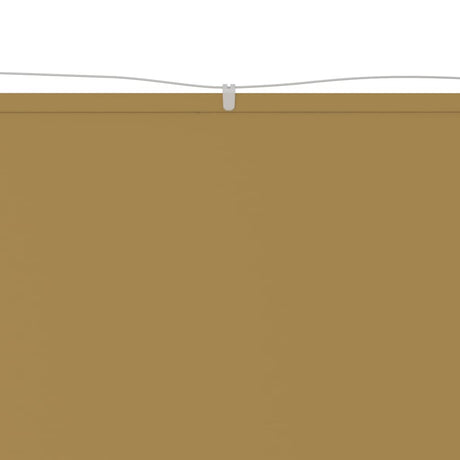 Vidaxl Luifel Vertical 180x1000 cm Oxford Fabric Beige