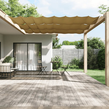 Vidaxl Luifel Vertical 180x1000 cm Oxford Fabric Beige
