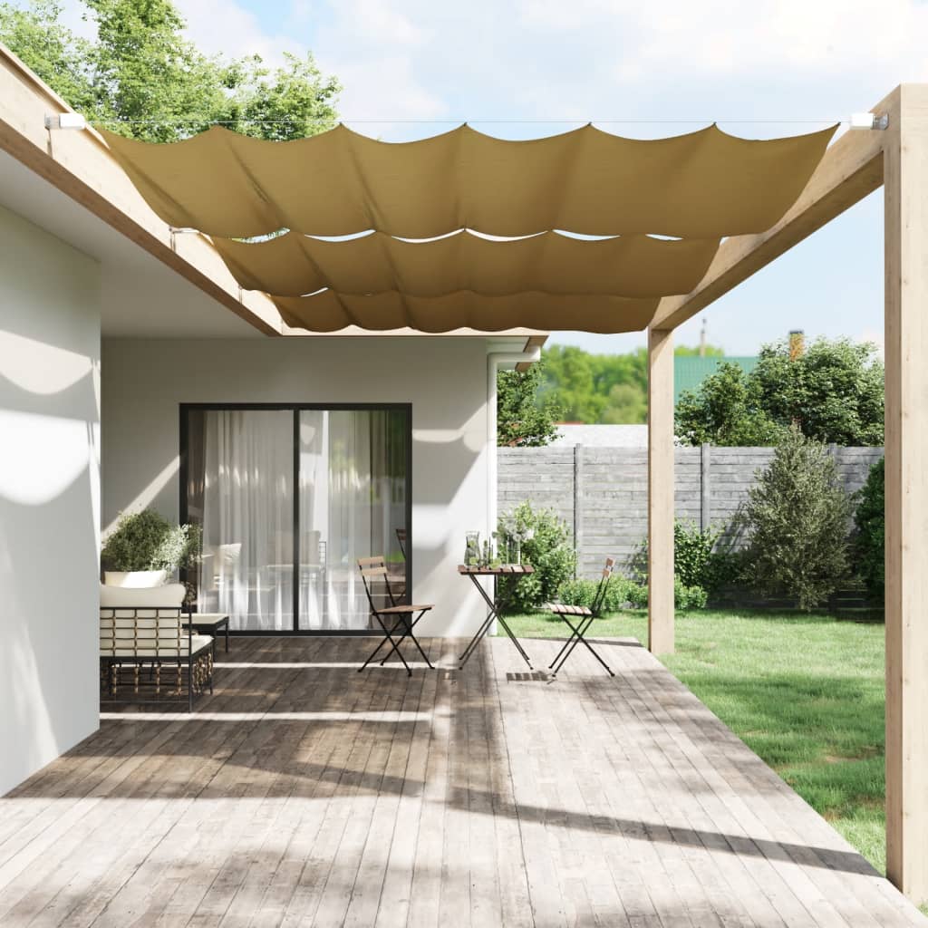 Vidaxl Luifel Vertical 200x270 cm Oxford Fabric Beige