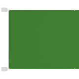 Vidaxl Luifel Vertical 60x420 cm Oxford tissu vert clair