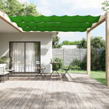 Vidaxl Luifel Vertical 60x600 cm Oxford Fabric Verde