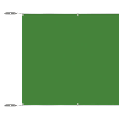 Vidaxl Luifel Vertical 100x1000 cm Oxford tissu vert clair