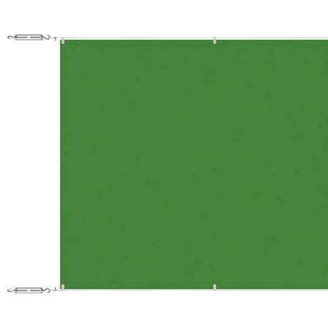 Vidaxl Luifel Vertical 100x1200 cm Oxford tissu vert clair