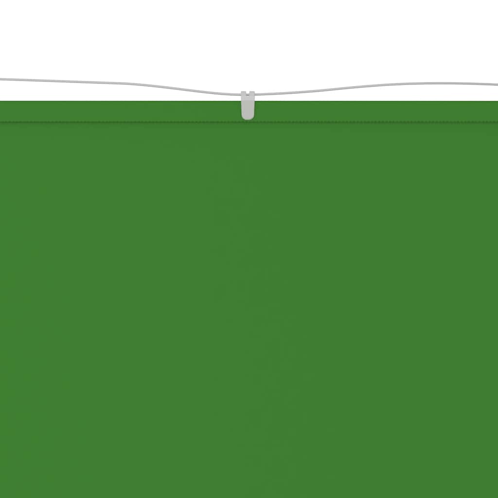 Vidaxl Luifel Vertical 100x1200 cm Oxford tissu vert clair