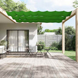 Vidaxl Luifel Vertical 140x800 cm Oxford tissu vert clair
