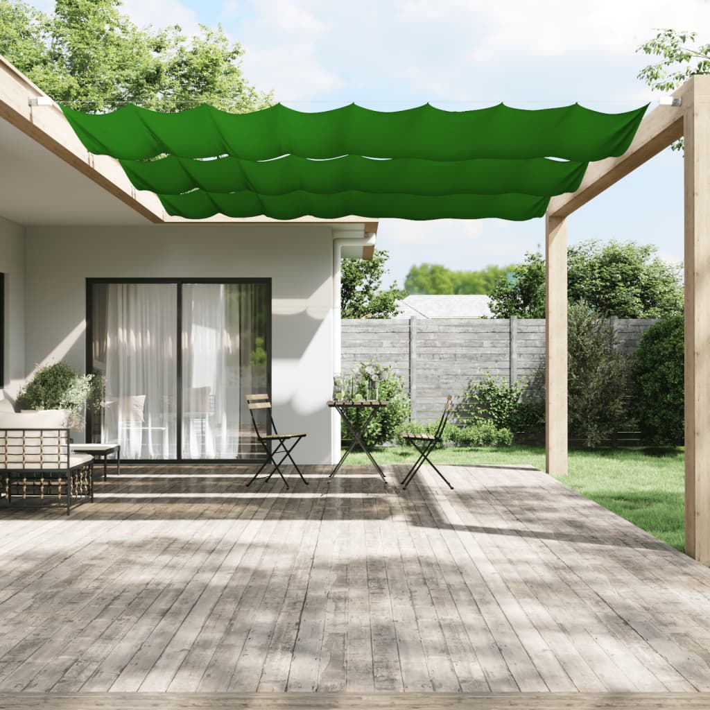 Vidaxl Luifel Vertical 180x420 cm Oxford tissu vert clair