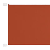 Vidaxl Luifel Vertical 60x420 cm Oxford tissu terre caisse -colored