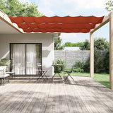 Vidaxl Luifel Vertical 60x600 cm Oxford tissu terre caisse -colored
