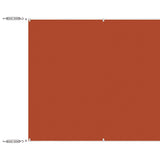 Vidaxl Luifel Vertical 60x800 cm Oxford tissu terre-terre -colored