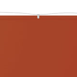 Vidaxl Luifel Vertical 60x1000 cm Oxford tissu terre-terre -colored