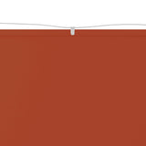 Vidaxl Luifel Vertical 60x1200 cm Oxford tissu terre-terre -colored