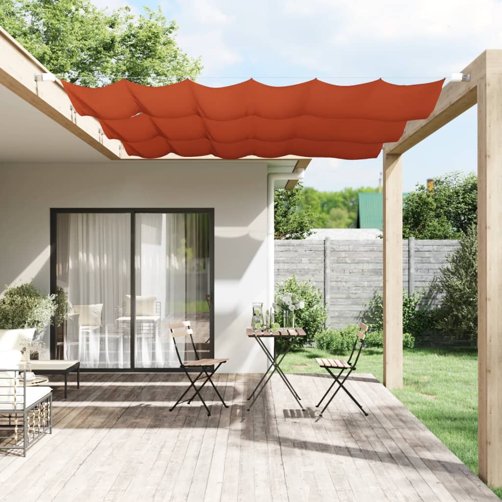 Vidaxl Luifel vertikal 100x270 cm oxford tyg terrakotta -färgad