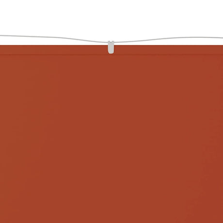 Vidaxl Luifel Vertical 100x800 cm Oxford tissu terre-terre -colored