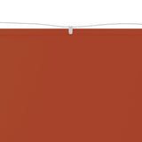 Vidaxl liifel vertikal 140x420 cm Oxford Stoff Terracotta -kotta -Colored