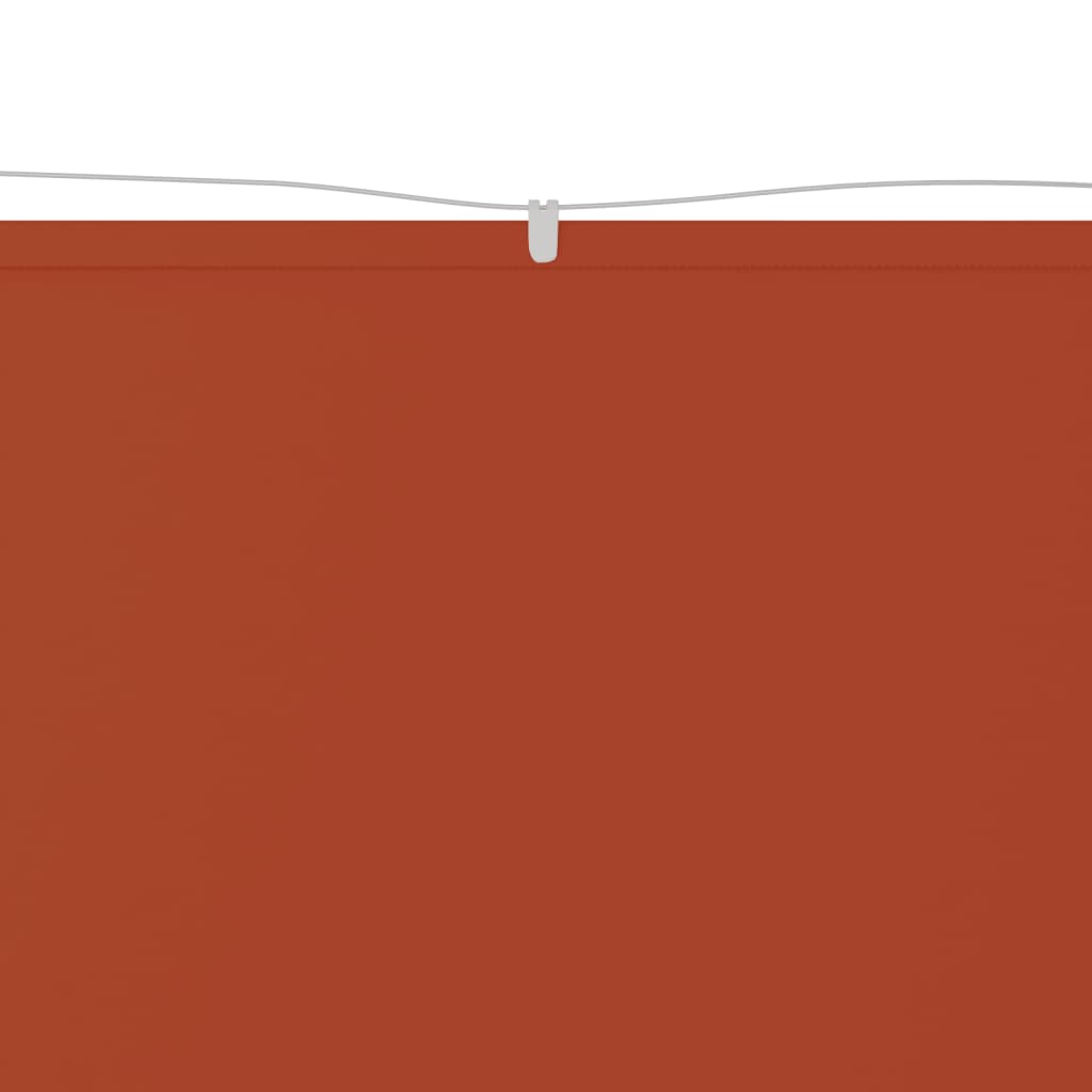 Vidaxl Luifel Vertical 140x420 cm Oxford tissu terre caisse -colored