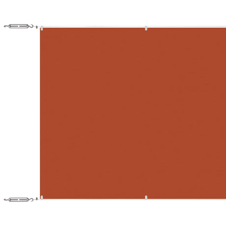 Vidaxl Luifel Vertical 140x800 cm Oxford tissu terre caisse -colored