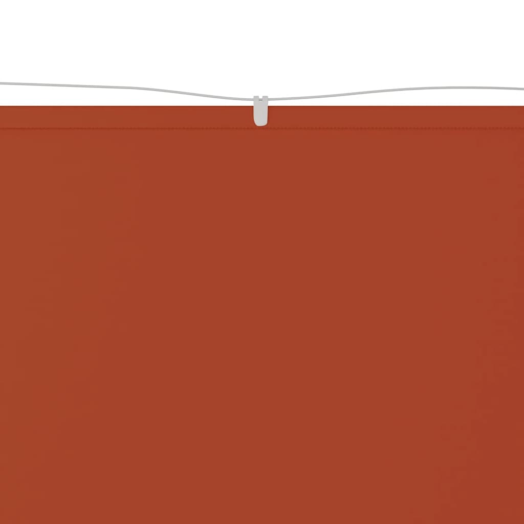 Vidaxl Luifel Vertical 180x800 cm Oxford Fabric Terracotta -Colored