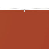 Vidaxl Luifel Vertical 180x800 cm Oxford Fabric Terracotta -Colored