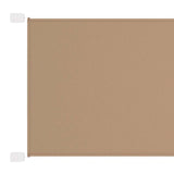 Vidaxl Luifel Vertical 140x420 cm Oxford tissu taupe