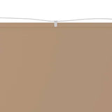 Vidaxl Luifel Vertical 140x420 cm Oxford tissu taupe