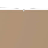 Vidaxl luifel vertical 180x1000 cm oxford tissu taupe