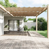 Vidaxl Luifel Vertical 200x360 cm Oxford tissu taupe