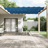 Vidaxl Luifel Vertical 60x420 cm Oxford tissu bleu