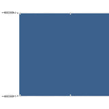 Vidaxl Luifel Vertical 60x800 cm Oxford tissu bleu